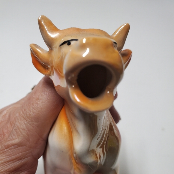 Vintage Llandudno Wales Cow Creamer Cottagecore Country Home - Picture 3 of 8